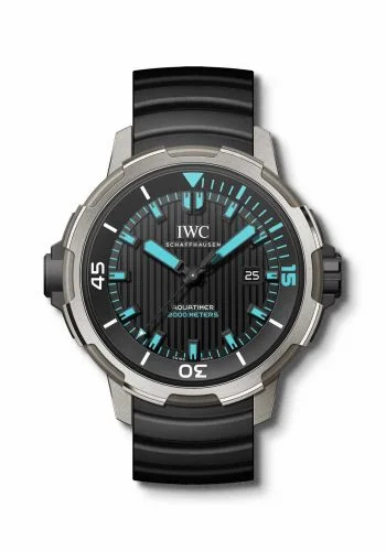 IWC Aquatimer Automatic 2000 Titanium / Black / Blue Lume / Rubber / Los Roques IW3580-04 (IW358004)
